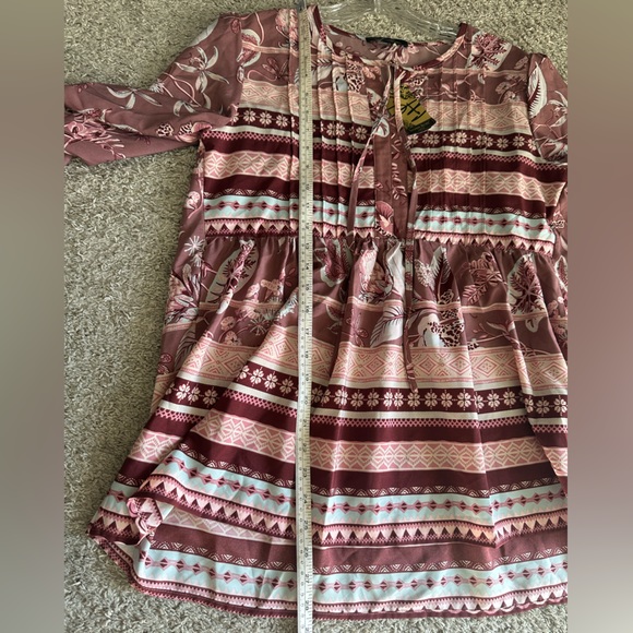 Small Suzanne Betro Blouse NWT pink - Picture 6 of 10